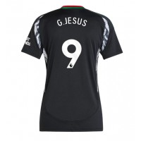 Camisa de time de futebol Arsenal Gabriel Jesus #9 Replicas 2º Equipamento Feminina 2024-25 Manga Curta